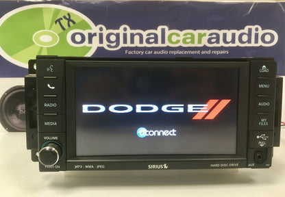 Refurbished 2007 - 2013 Chrysler Jeep Dodge OEM MyGig MP3 AUX CD DVD Player Receiver High-Speed RBZ