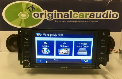 Refurbished 2007 - 2013 Chrysler Jeep Dodge OEM MyGig MP3 AUX CD DVD Player Receiver High-Speed RBZ