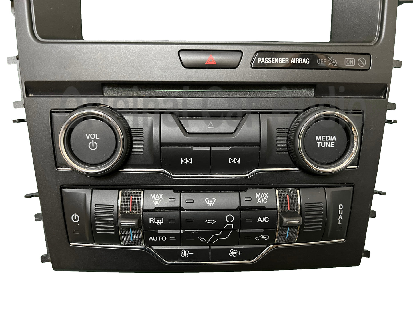 2016 - 2018 Ford Explorer OEM 8" Display Single Zone Climate Control Radio Control Panel BEZEL ONLY