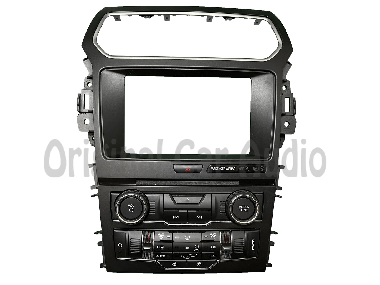 2016 - 2018 Ford Explorer OEM 8" Display Single Zone Climate Control Radio Control Panel BEZEL ONLY