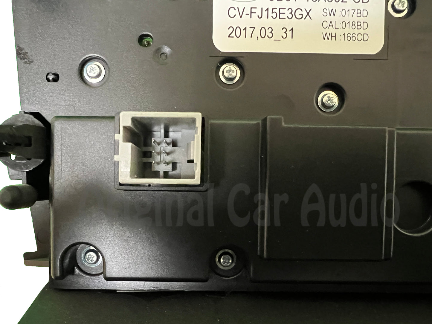 2016 - 2018 Ford Explorer OEM 8" Display Single Zone Climate Control Radio Control Panel BEZEL ONLY