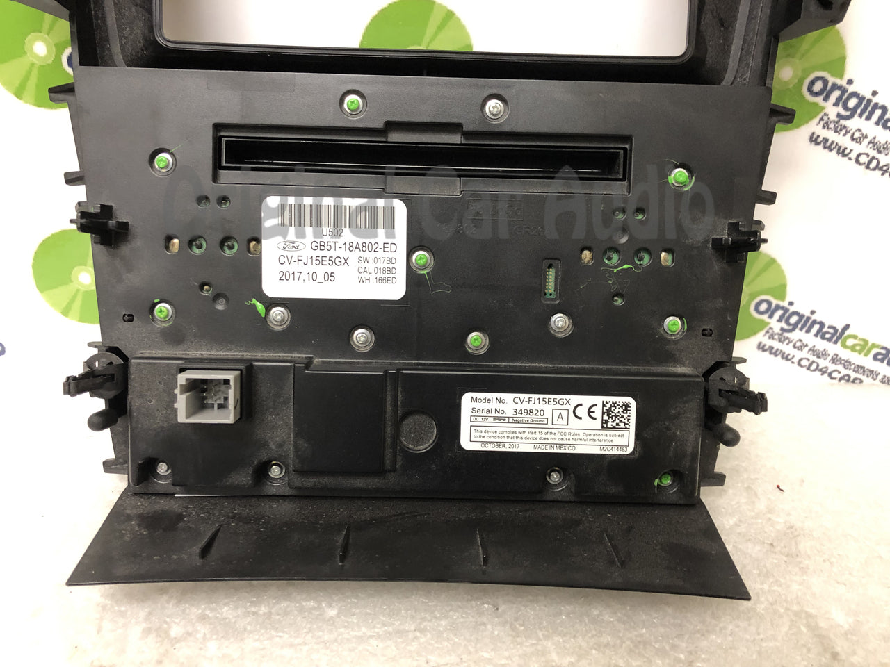 2016 - 2018 Ford Explorer OEM 8" Display Radio Climate Control Panel BEZEL ONLY