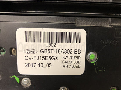 2016 - 2018 Ford Explorer OEM 8" Display Radio Climate Control Panel BEZEL ONLY