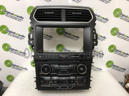 2016 - 2018 Ford Explorer OEM 8" Display Radio Climate Control Panel BEZEL ONLY