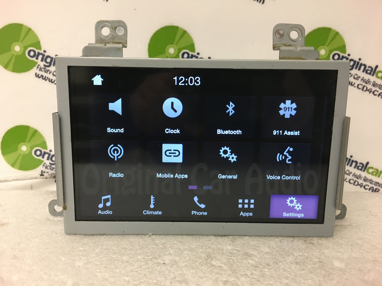 Remanufactured 2013 - 2017 Ford Taurus OEM Sync 3 8" Radio Touch Screen Display Monitor