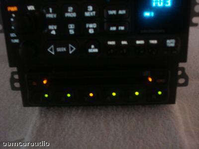 GMC Chevy Cadillac Remote (slave) 6 Disc Changer CD Player Broken Tabs