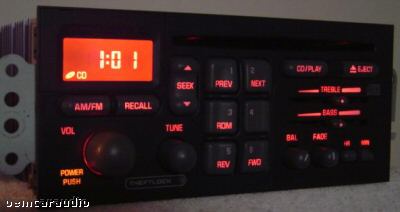1996 - 2002 GM Pontiac OEM AM FM Radio CD Player Receiver U1C