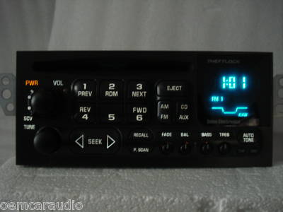 Chevy GMC Radio CD Player Receiver Stereo OEM Factory