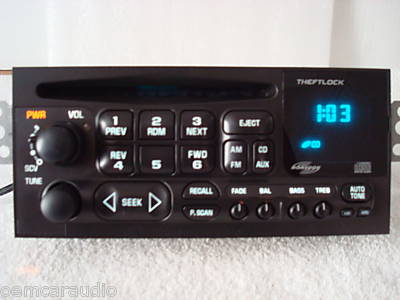 GMC Chevy Monsoon Radio CD Player Receiver AM FM Stereo