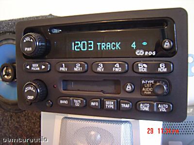 2002 - 2005 GMC Chevy Impala Cavalier Malibu OEM RDS Radio Tape CD Player