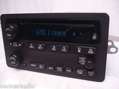 2003 - 2006 Chevy Silverado Suburban Tahoe OEM AM FM Radio CD Player