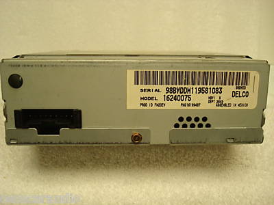 1995 - 2005 GMC Chevy Slave CD Player