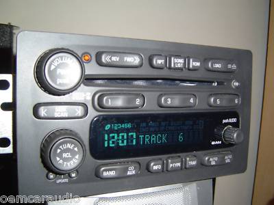 Reman 2003 - 2006 GMC OEM AM FM Radio 6 CD Changer Stereo Receiver