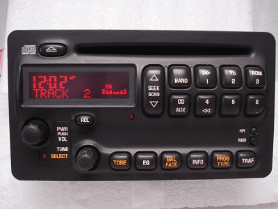 GMC Pontiac Vibe Radio CD Player Receiver AM FM Stereo