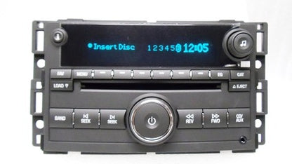 2007 - 2011 GM Chevy GMC Pontiac OEM Radio 6 Disc CD Changer Aux Stereo Receiver