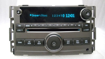 Chevrolet Chevy Malibu Radio AM FM MP3 6 CD Changer OEM