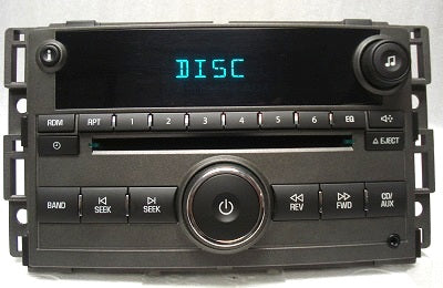 CHEVY HHR Radio Receiver AM FM CD Player U1C OEM