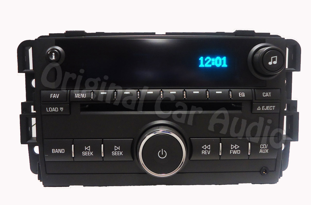 Unlocked Chevrolet OEM MP3 AUX 6 Disc CD Changer Receiver
