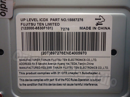 Unlocked Chevrolet OEM MP3 AUX 6 Disc CD Changer Receiver