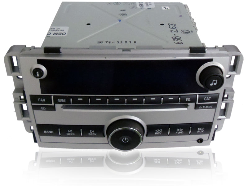 Chevy Chevrolet Radio CD Player Receiver AM FM Aux OEM