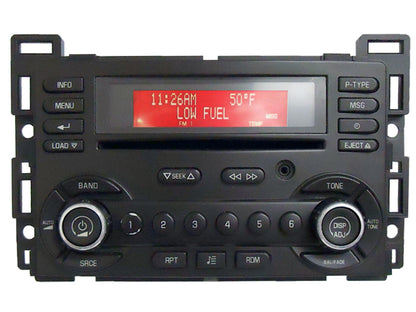 PONTIAC G6 G-6 Radio Stereo 6 Disc Changer CD Player Aux OEM 15848801 AM FM