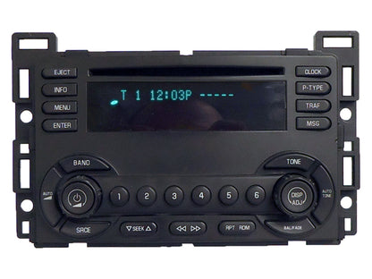 Chevrolet Chevy Radio Stereo Receiver CD Player AM FM OEM