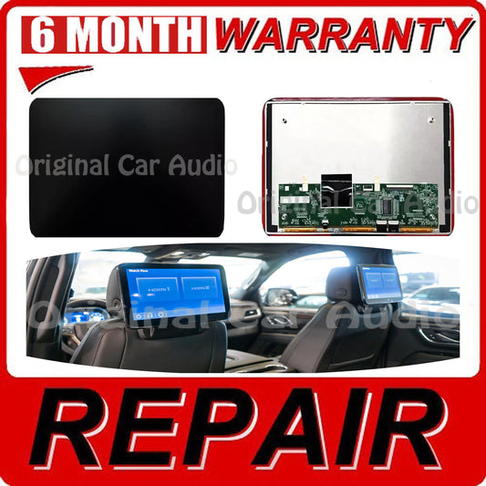 REPAIR 2021 - 2025 Chevy Suburban Tahoe GMC Yukon XL Cadillac Escalade DVD Headrest Display Screen repair