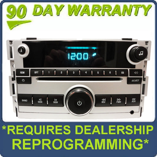 Chevy Radio Auxiliary MP3 Single CD Player AUX Stereo OEM