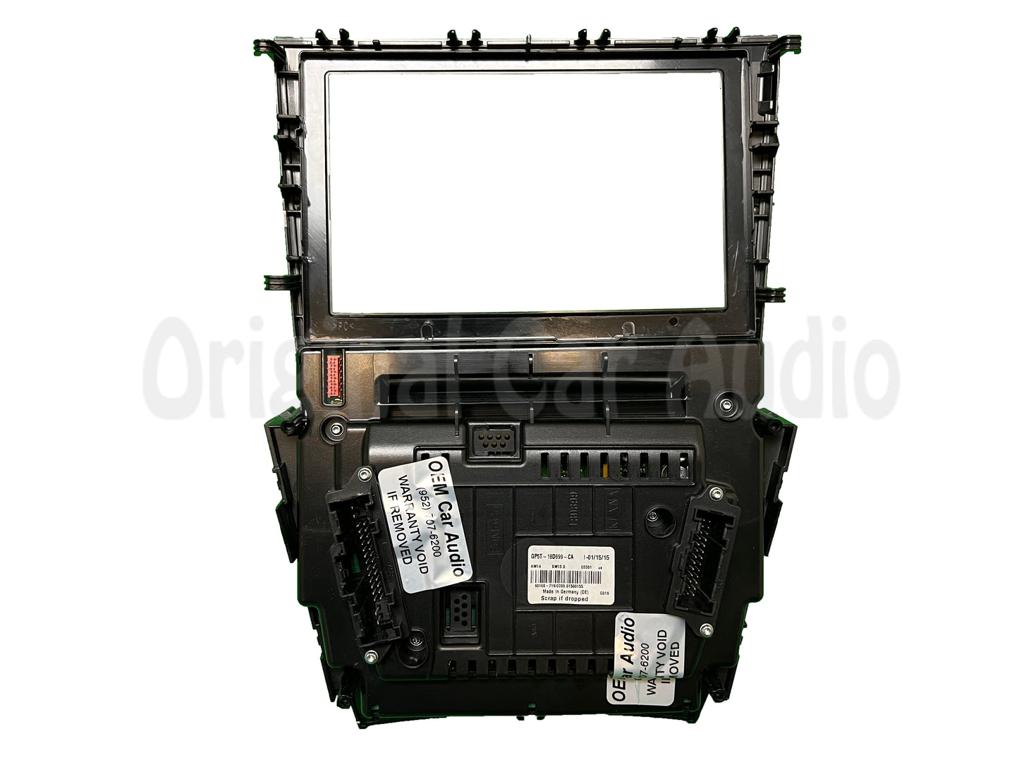 2014 - 2016 Lincoln MKZ OEM Sync Radio Climate Ctrol Panel Bezel