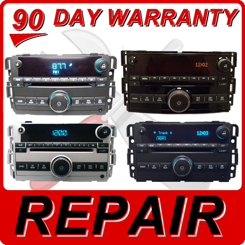 REPAIR 07 - 12 GMC Sierra Chevy Tahoe Single CD Player FIX