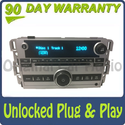 Unlocked 2007 2008 Chevy Chevrolet Pontiac Buick OEM AM FM AUX Radio Receiver 6 CD Changer