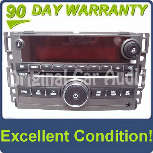 2007 - 2008 Pontiac Solstice Radio MP3 6 CD Changer