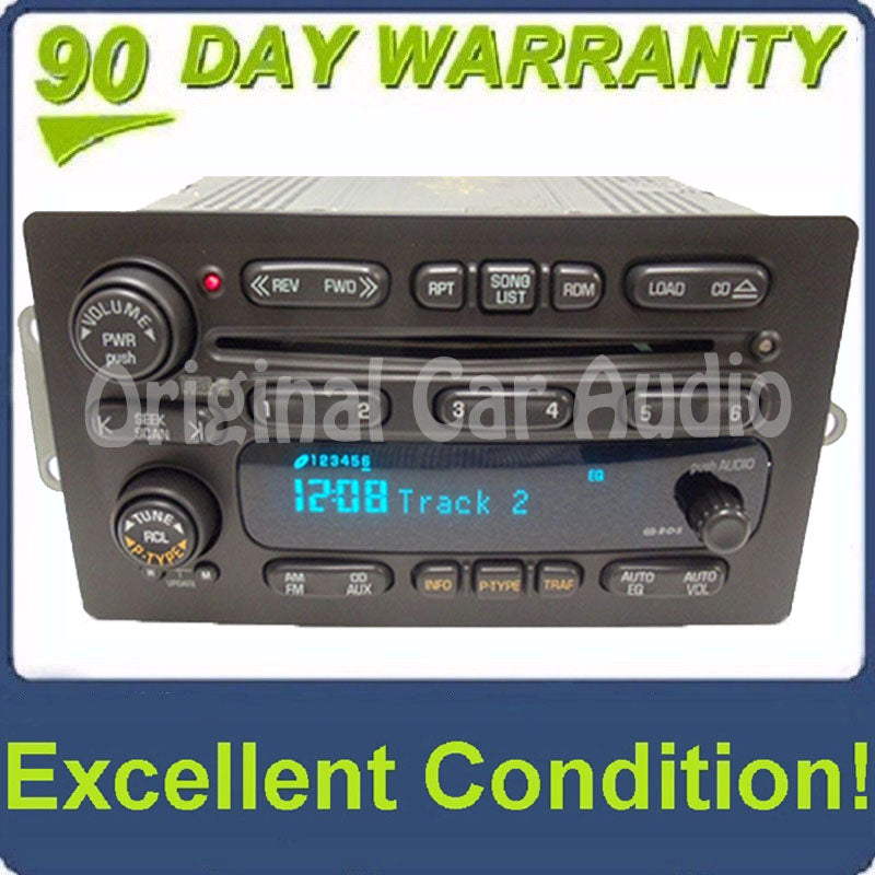 2001 - 2005 GMC Radio 6 Disc CD Changer Stereo Factory OEM AM FM