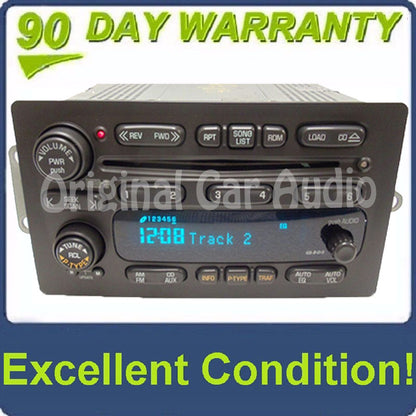 2001 - 2005 GMC Radio 6 Disc CD Changer Stereo Factory OEM AM FM