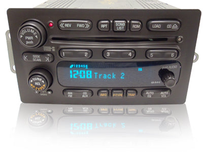 2001 - 2005 GMC Radio 6 Disc CD Changer Stereo Factory OEM AM FM