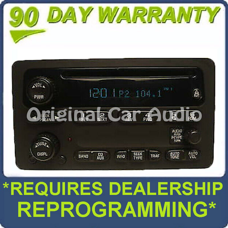 2003 - 2006 Chevy Silverado Suburban Tahoe OEM AM FM Radio CD Player