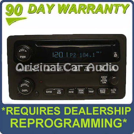 2003 - 2006 Chevy Silverado Suburban Tahoe OEM AM FM Radio CD Player