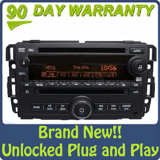 Unlocked GMC Pontiac Radio DVD CD Player Stereo OEM