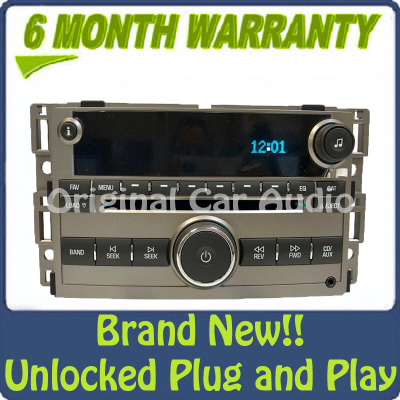 Chevrolet Chevy Malibu Radio AM FM MP3 6 CD Changer OEM