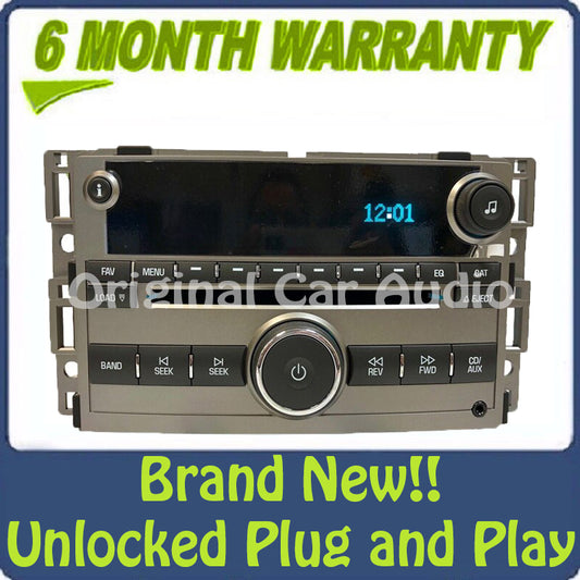 Chevrolet Chevy Malibu Radio AM FM MP3 6 CD Changer OEM