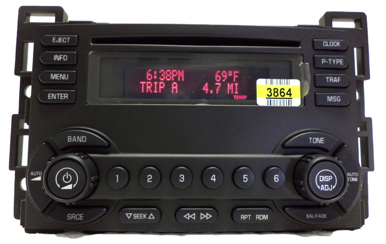 NEW PONTIAC AM FM Radio Stereo CD Player UN0 22714806 15207904 OEM Receiver