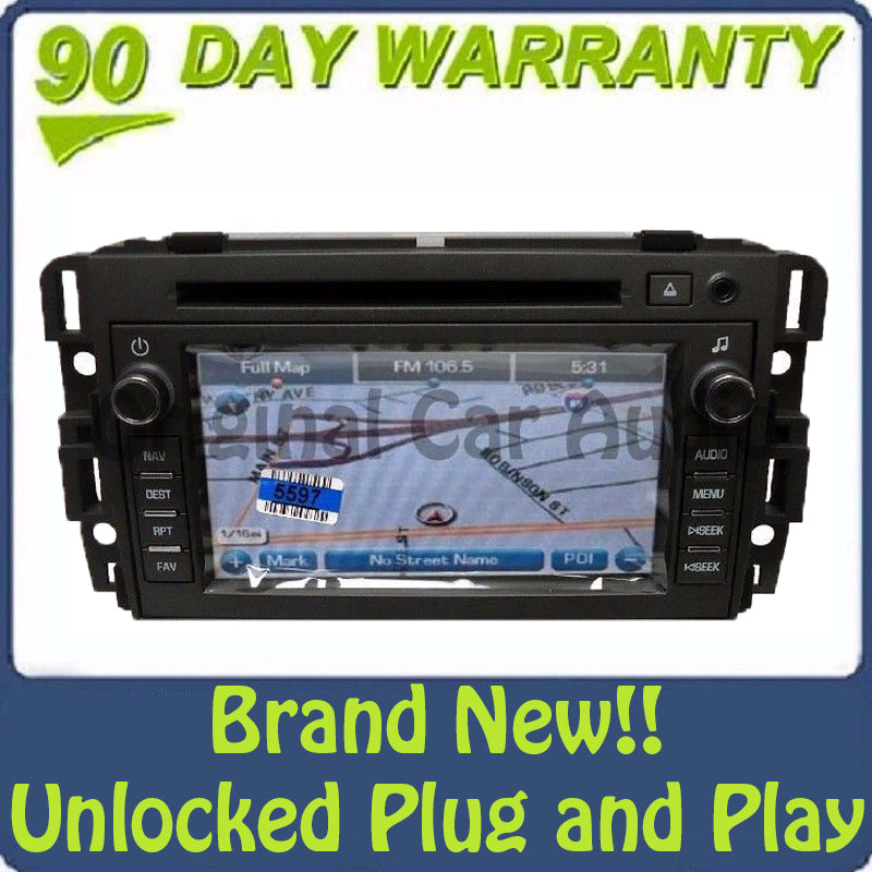 Unlocked Buick Navigation Radio GPS CD DVD Player Stereo