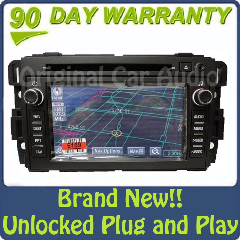 New Pontiac Radio Navigation GPS CD Player OEM Stereo