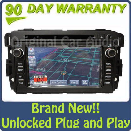 New Pontiac Radio Navigation GPS CD Player OEM Stereo