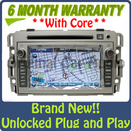 Unlocked Buick Navigation Radio GPS CD Player Display OEM