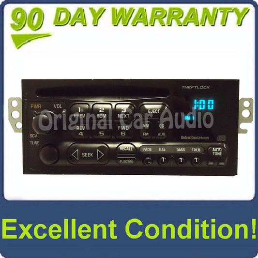 Chevrolet Corvette AM FM Radio CD Player Stereo Receiver
