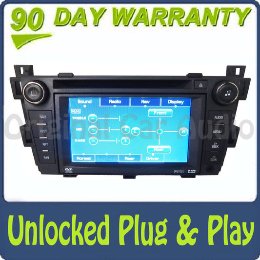 UNLOCKED Cadillac Navigation DVD BOSE Radio 6 Disc CD Changer Aux