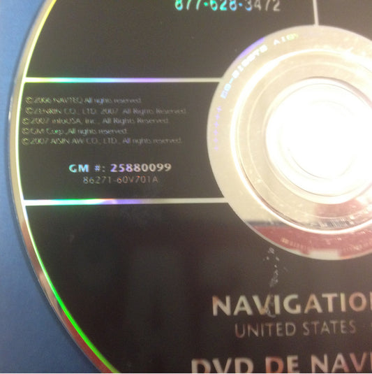 GM Satellite Navigation System CD 2580099