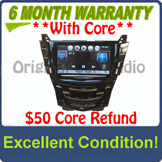 2013 - 2019 Cadillac ATS CTS XTS Navigation Bluetooth Touch Screen Display Control Panel Unit With Heated and Cooled Seat Options