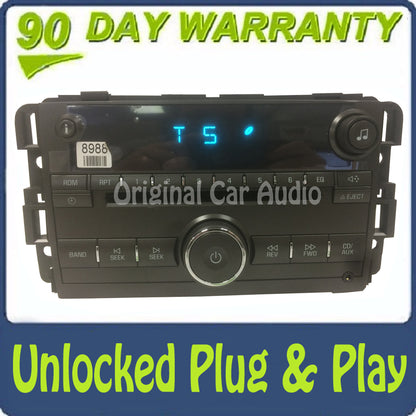 Unlocked 2008 2009 2010 2011 Buick Lucerne OEM AM FM Radio CD Player Receiver U1C